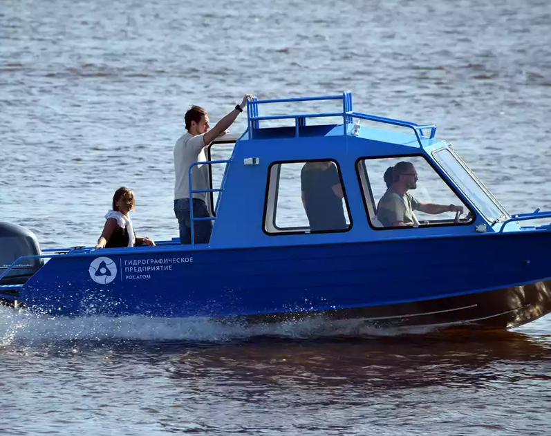 Алюминиевый катер Неман-500 (закрытая рубка) в Перми