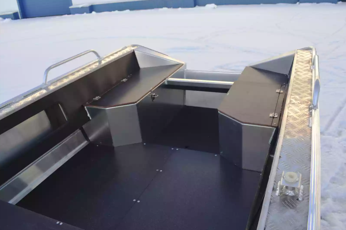Алюминиевая лодка Wyatboat-370 в Перми