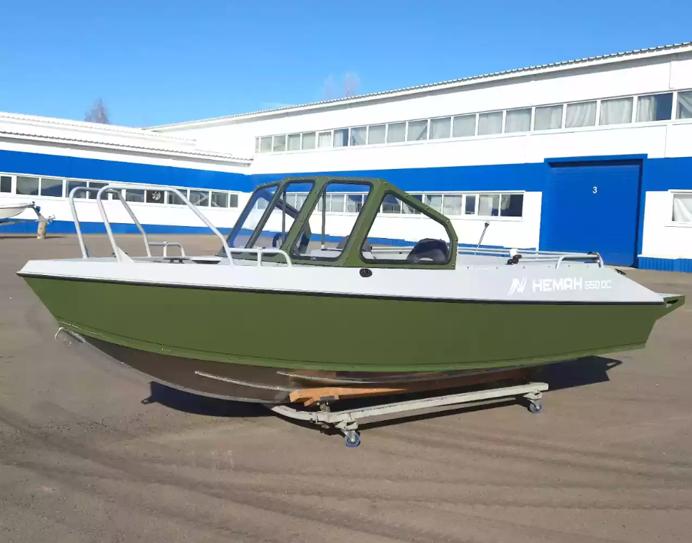 Алюминиевый катер Неман-550 DC Pro в Перми