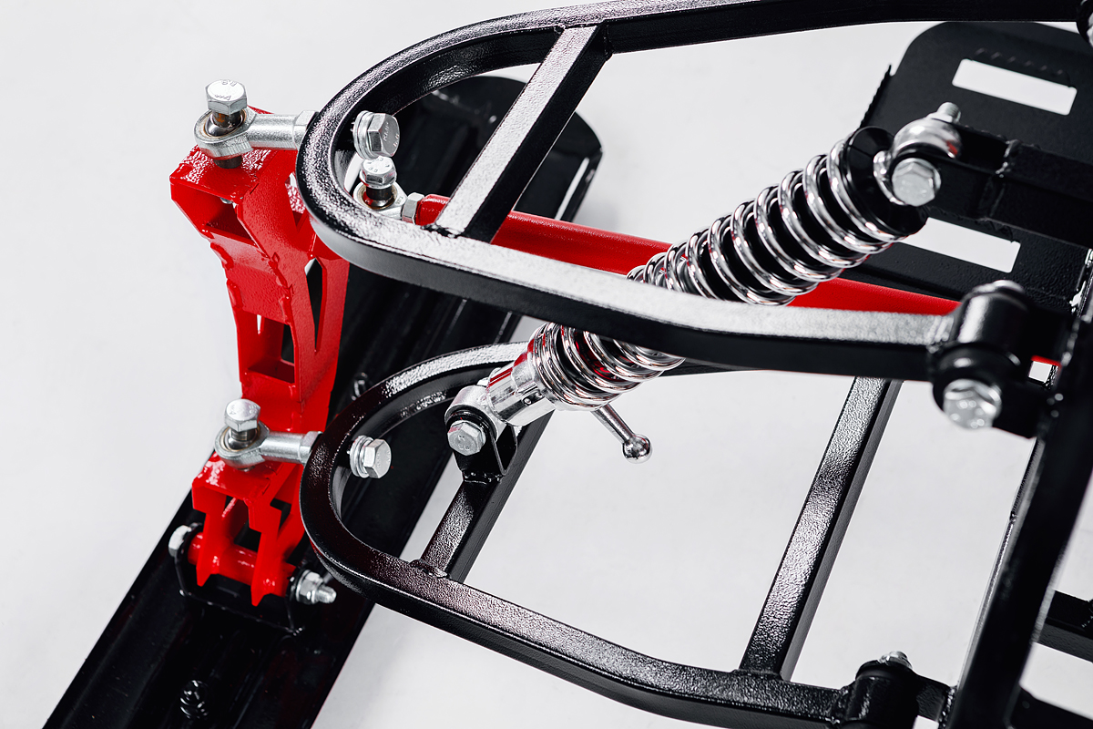 Лыжный модуль IKUDZO с подогревом ручек пластиковые лыжи в Перми