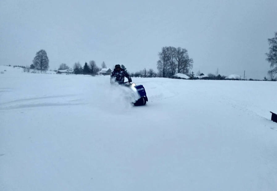 Мотобуксировщик Альбатрос-XLV 15 тележки, 1450 мм в Перми