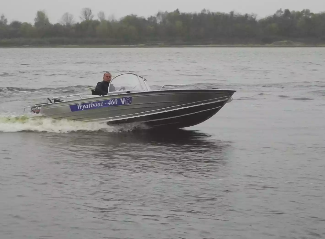 Алюминиевый катер Wyatboat-460 DCM в Перми
