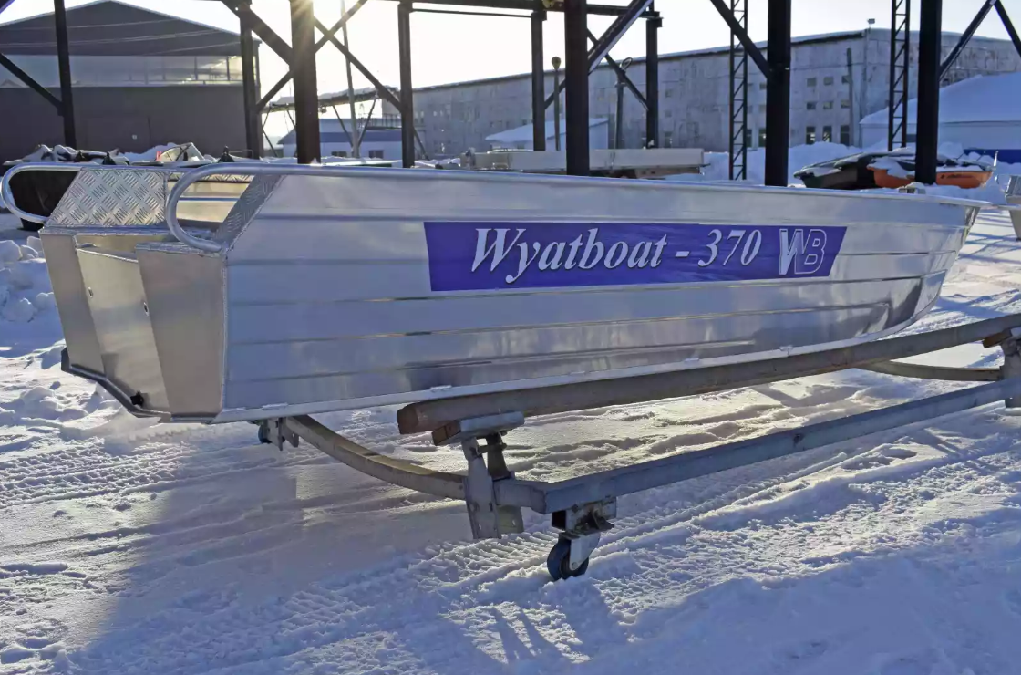 Алюминиевая лодка Wyatboat-370 Р в Перми