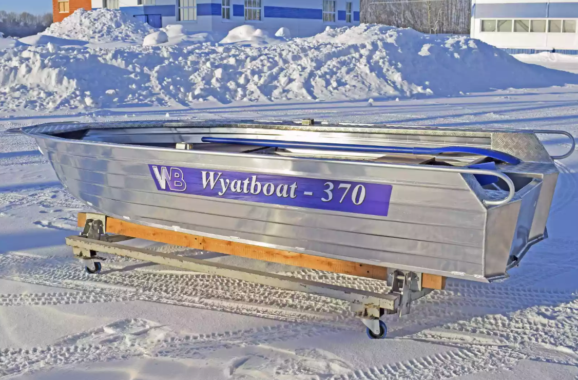 Алюминиевая лодка Wyatboat-370 Р FISH в Перми