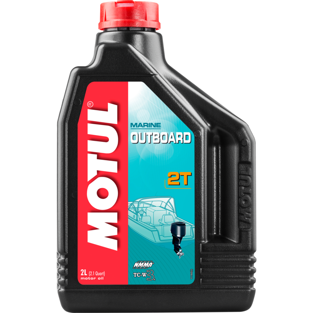 МОТОРНОЕ МАСЛО MOTUL OUTBOARD 2T 1 ЛИТР в Перми