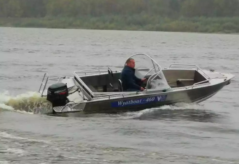 Алюминиевый катер Wyatboat-460 DCM в Перми