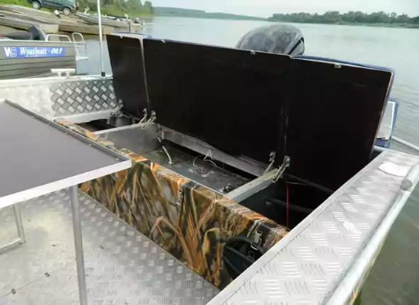 Алюминиевый катер Wyatboat-660 в Перми