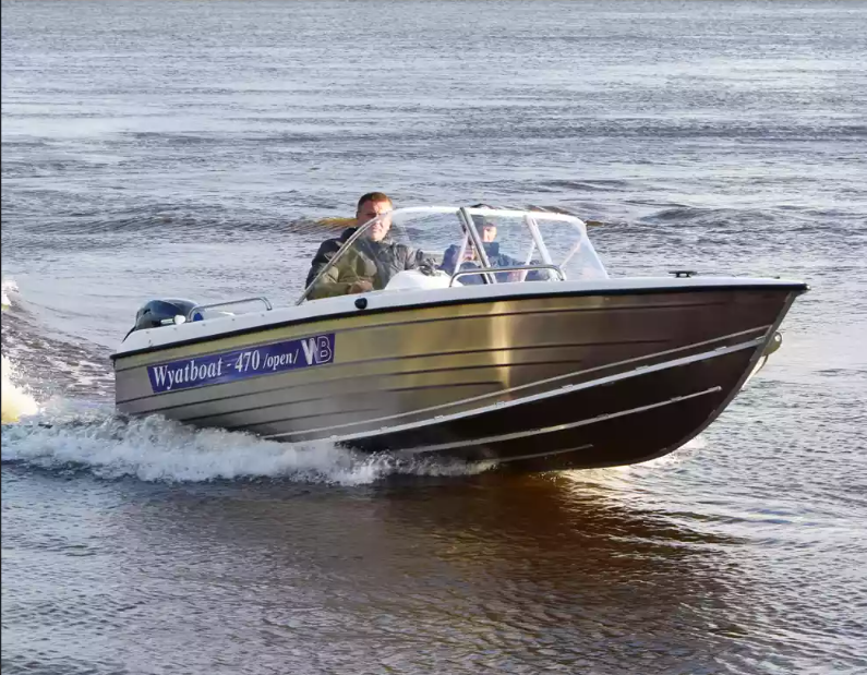Комбинированный катер Wyatboat-470 Open в Перми