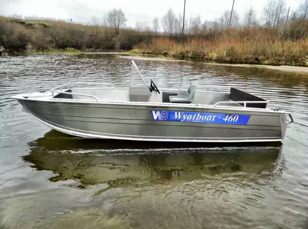 Алюминиевый катер Wyatboat-460 C в Перми