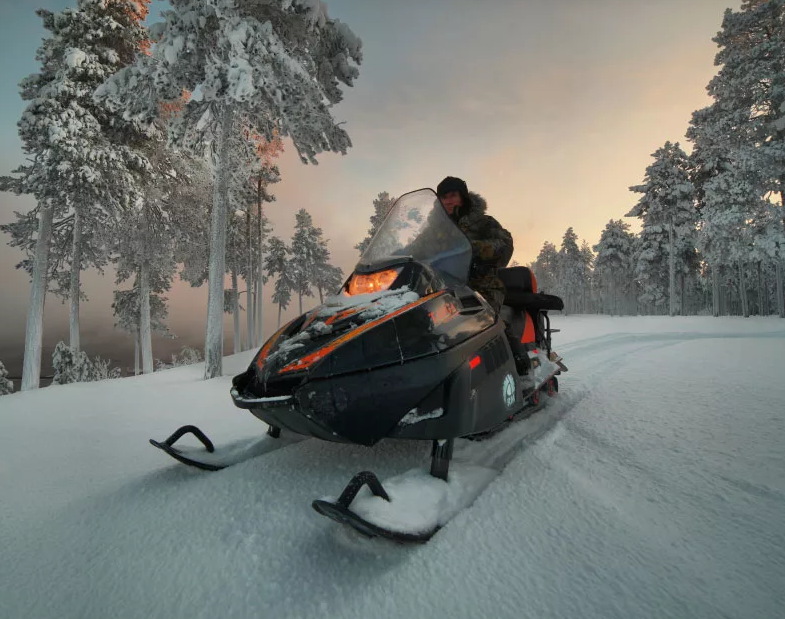 СНЕГОХОД РМ ТАЙГА ПАТРУЛЬ 550 SWT в Перми