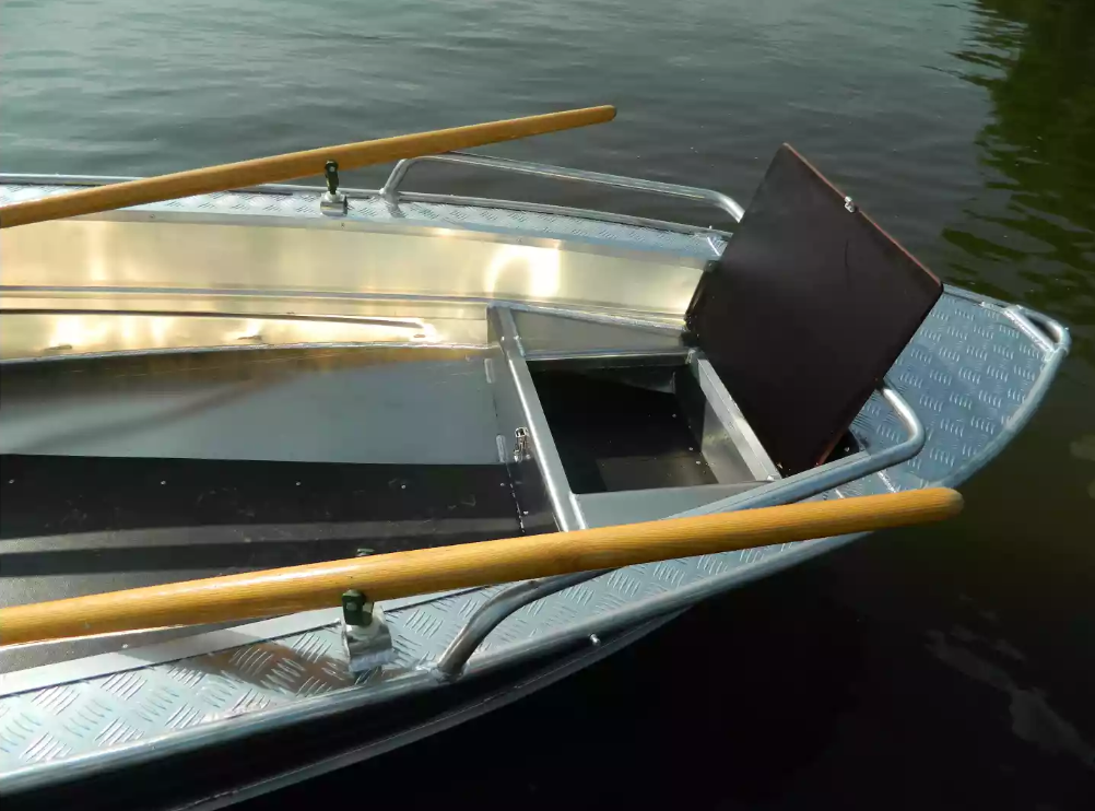Алюминиевая лодка Wyatboat-390 У в Перми