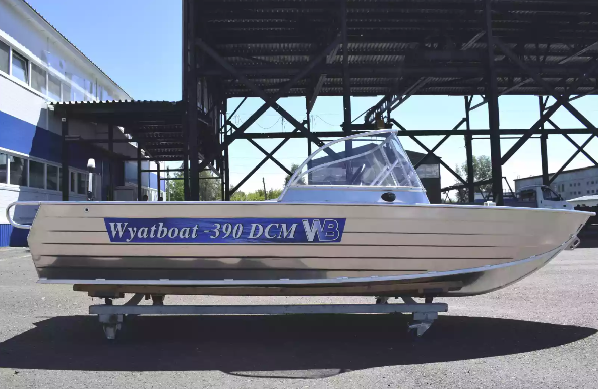 Алюминиевый катер Wyatboat-390 DCM в Перми