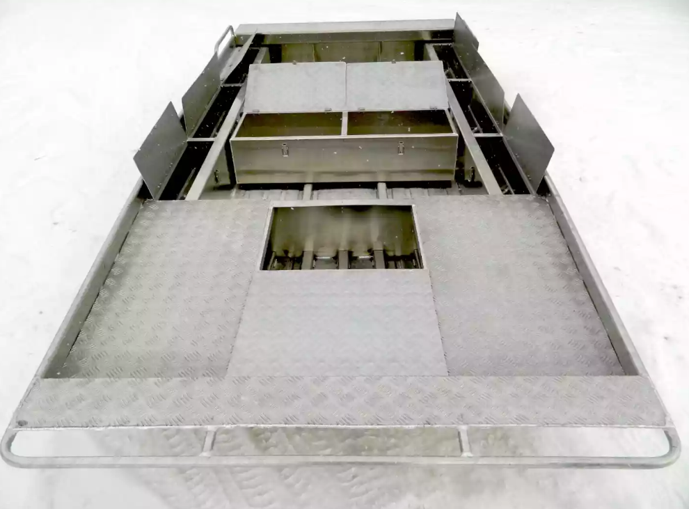 Алюминиевая лодка Wyatboat-390 Jonboat в Перми