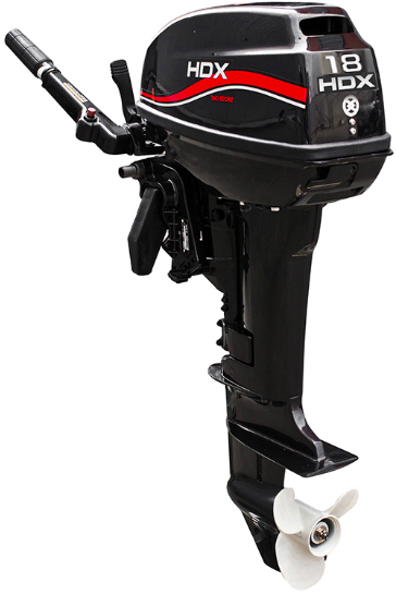 Лодочный мотор 2-х тактный HDX R series TE 18 BMS в Перми
