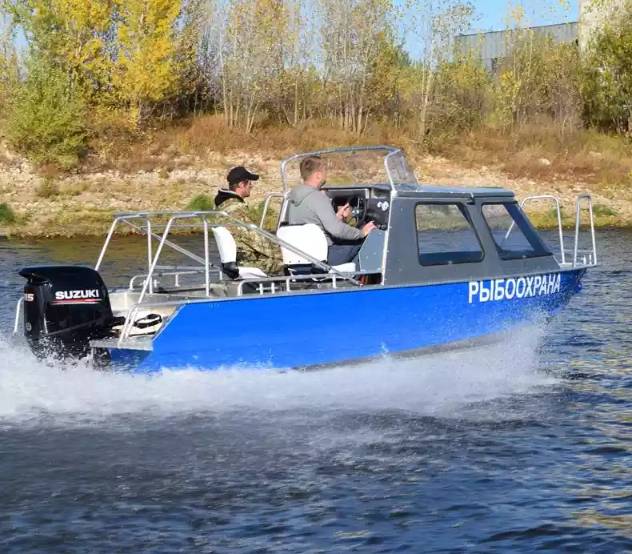 Алюминиевый катер Неман 550 с каютой в Перми