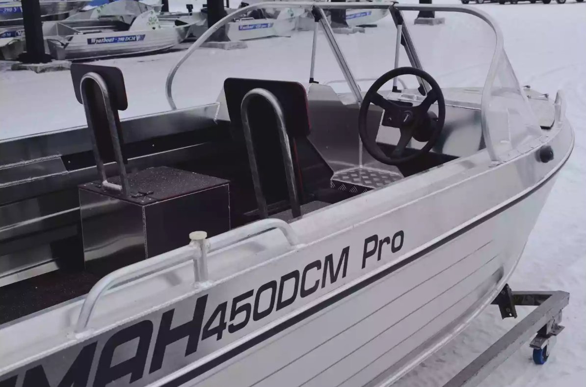 Алюминиевый катер Neman-450 DCM PRO в Перми