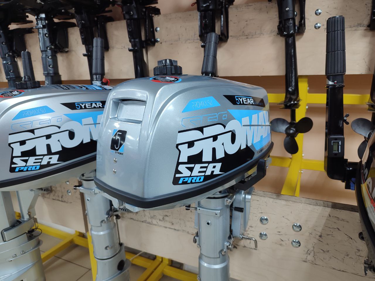 Лодочный мотор PROMAX SP5FHS (внешний бак 12 л) в Перми