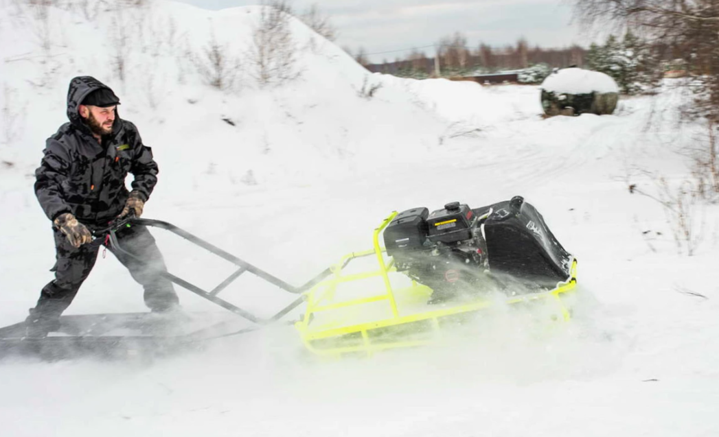 Мотобуксировщик Бурлак ХОЗЯИН-1 (капот ткань) в Перми