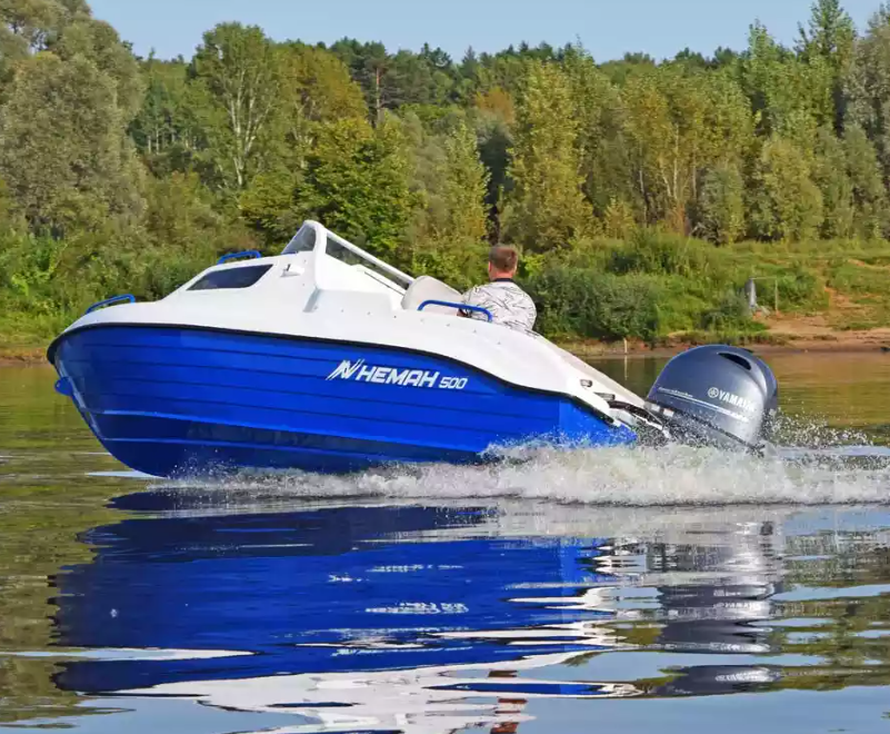 Комбинированный катер Neman-500 с каютой в Перми