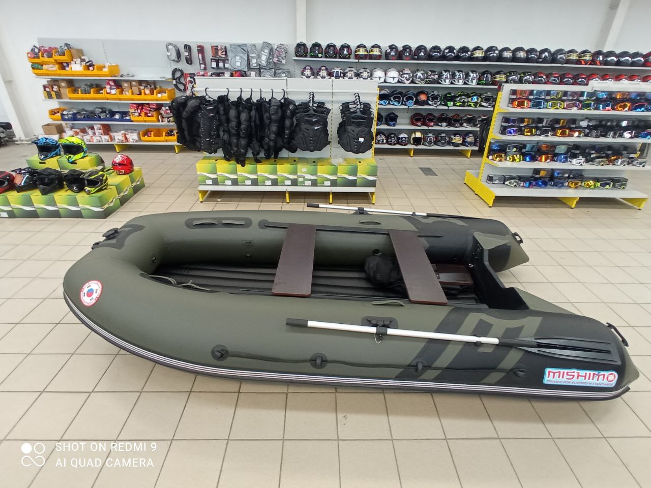 Лодка MISHIMO RIVER JET 460 под водомет в Перми