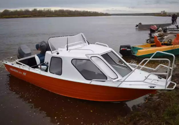 Алюминиевый катер Неман-500 (каютный) в Перми