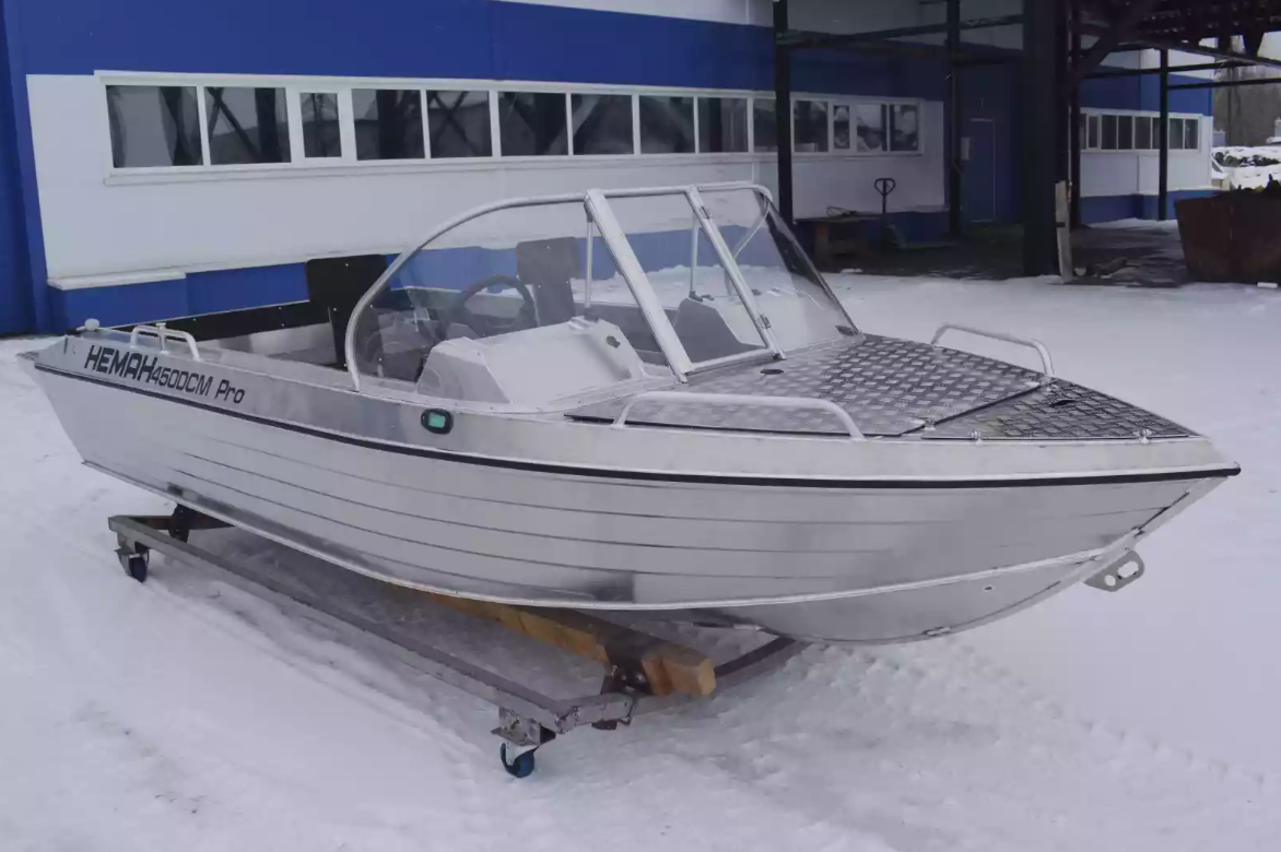 Алюминиевый катер Neman-450 DCM PRO в Перми