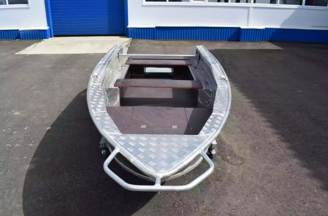 Алюминиевая лодка Wyatboat-390Р Увеличенный борт в Перми