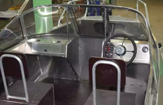 Алюминиевый катер Неман-500 DC (без покраски) в Перми