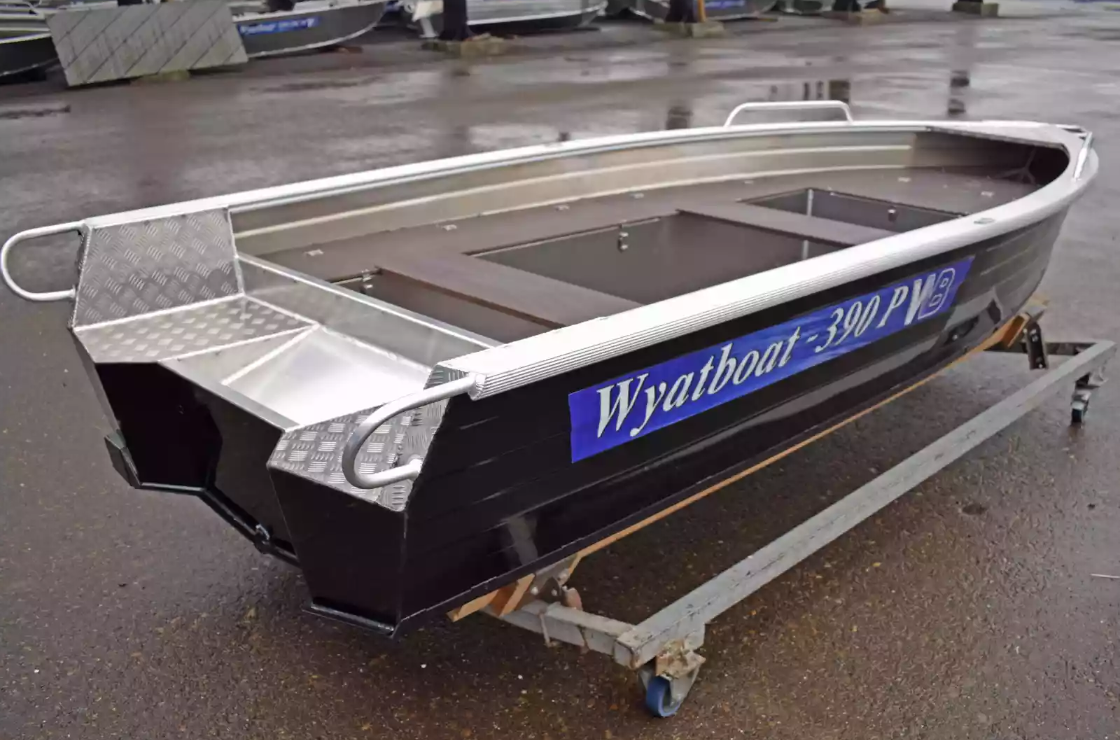 Алюминиевая лодка Wyatboat-390РМ в Перми