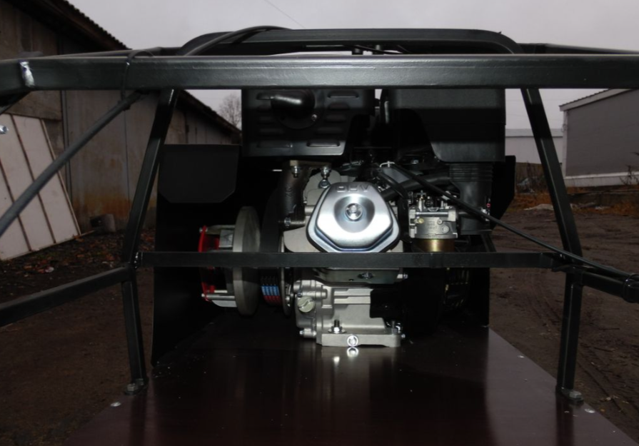 Мотобуксировщик AhtaR Зима 9 л/с с вариатором в Перми