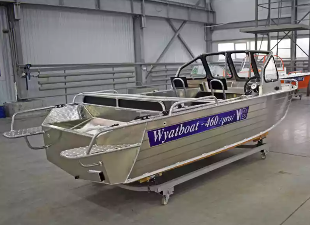 Алюминиевый катер Wyatboat-460 DCM Pro в Перми