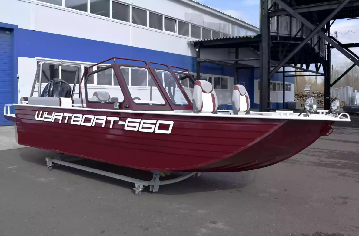 Алюминиевый катер Wyatboat-660 в Перми