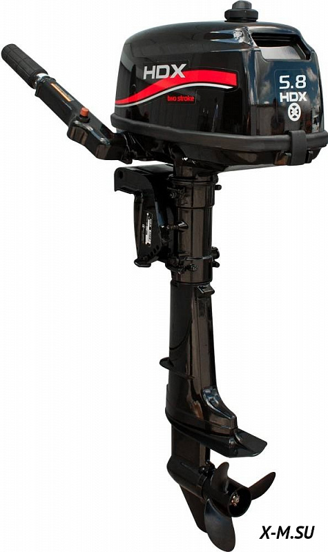 Лодочный мотор 2-х тактный HDX R series T 5,8 BMS в Перми