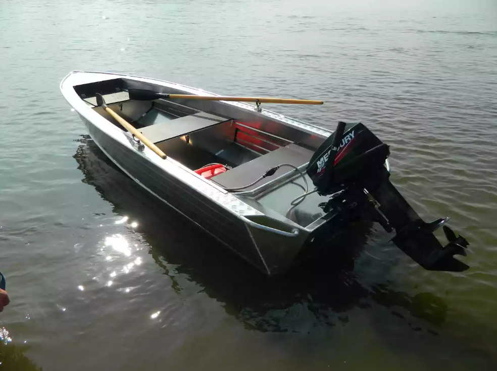 Алюминиевая лодка Wyatboat-390 У в Перми