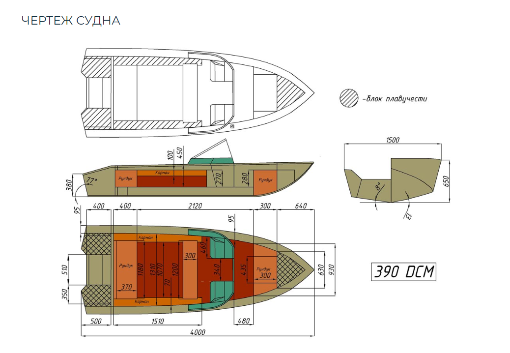 Алюминиевый катер Wyatboat-390 DCM в Перми