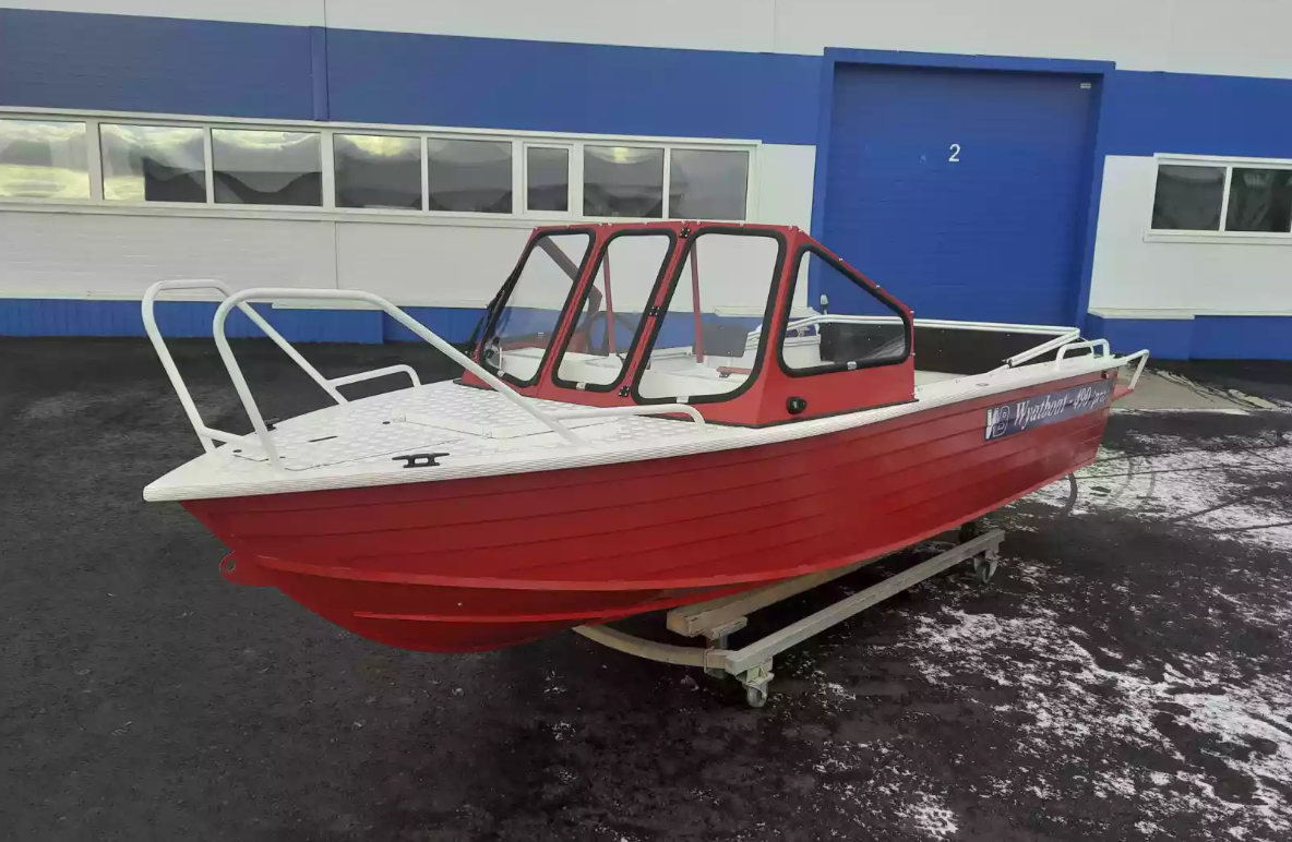 Алюминиевый катер Wyatboat-490 DCM Pro в Перми