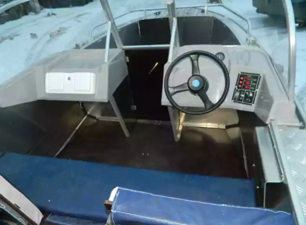 Алюминиевый катер Wyatboat-430T DCM Трансформер в Перми
