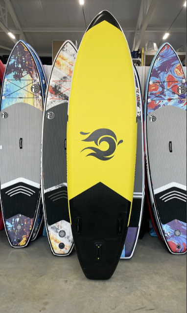 SUP ДОСКА-КАЯК 2 В 1 RAIDEX ALOHA YELLO 10.6’ (320СМ) в Перми