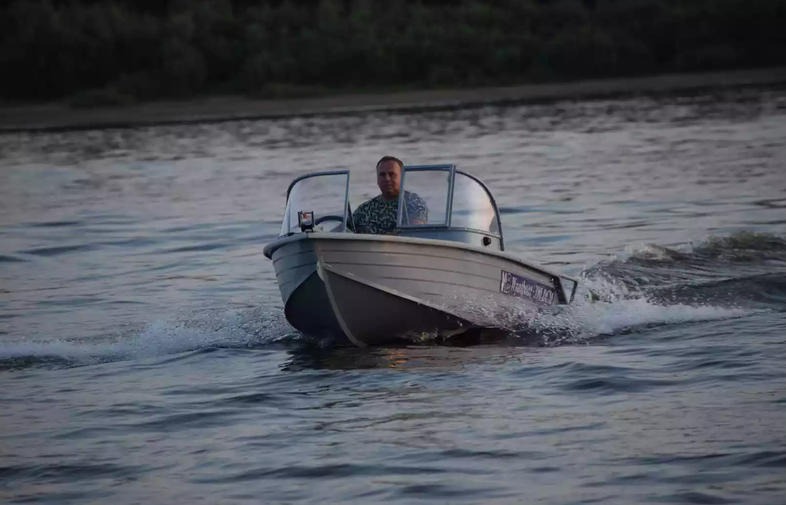 Алюминиевая лодка Wyatboat-390 DCM в Перми