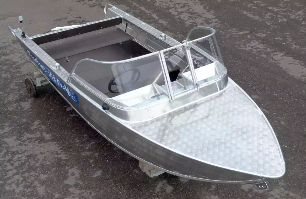 Алюминиевый катер Wyatboat-390 Pro в Перми