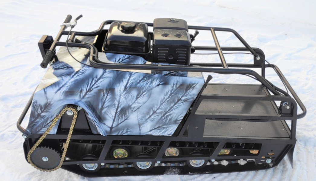 Мотобуксировщик Irondog (Железная собака) M500 9 Камуфляж Охотник в Перми