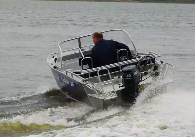 Алюминиевый катер Wyatboat-460 DCM в Перми