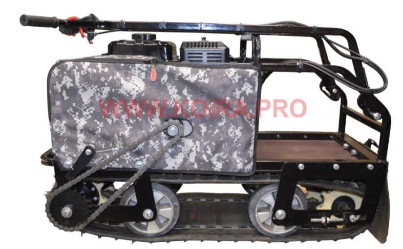 Мини мотобуксировщик КОЙРА "Вжик" (107 см) 7 л/с с ручным стартером в Перми