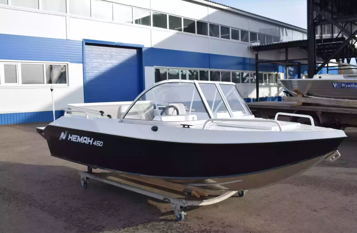 Алюминиевый катер Неман-450 в Перми
