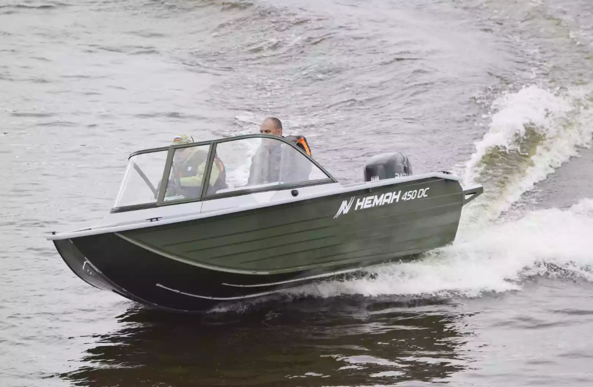 Алюминиевый катер Неман-450 DC NEW в Перми