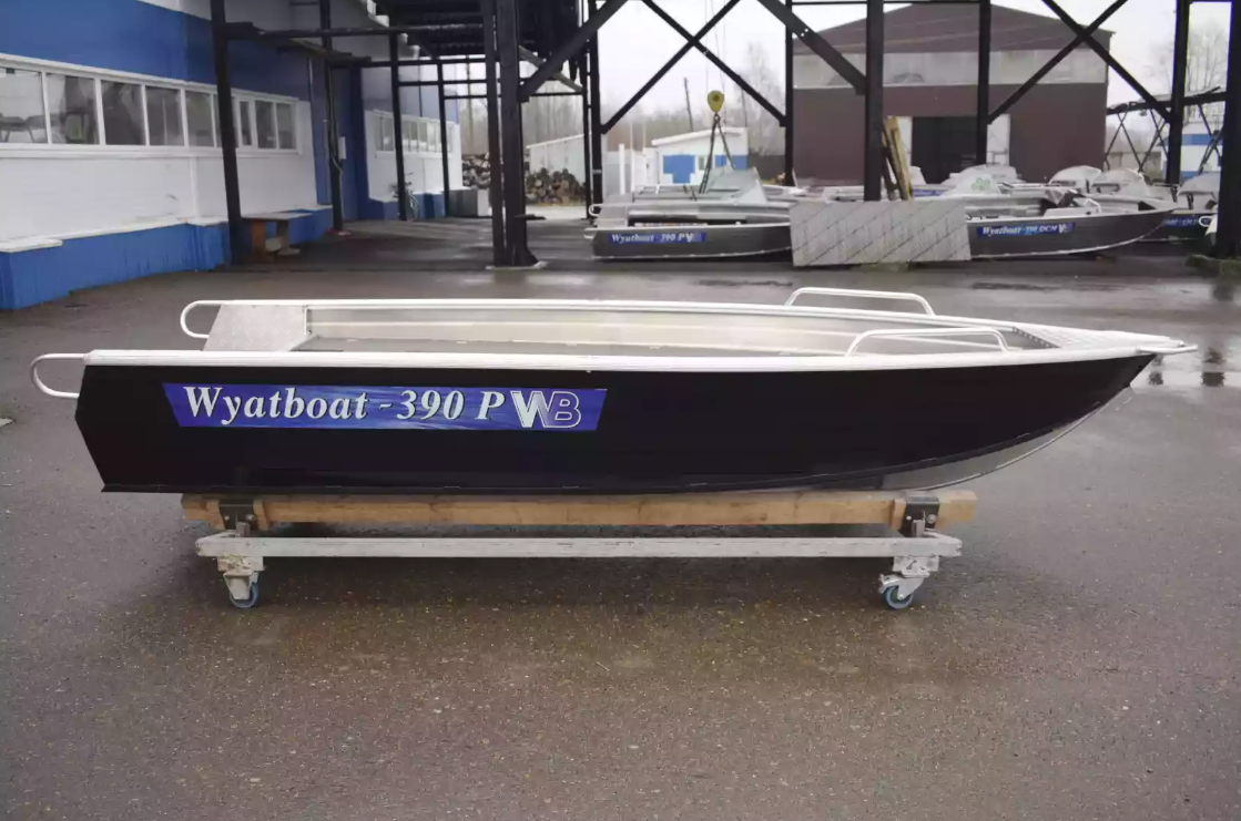 Алюминиевая лодка Wyatboat-390РМ в Перми