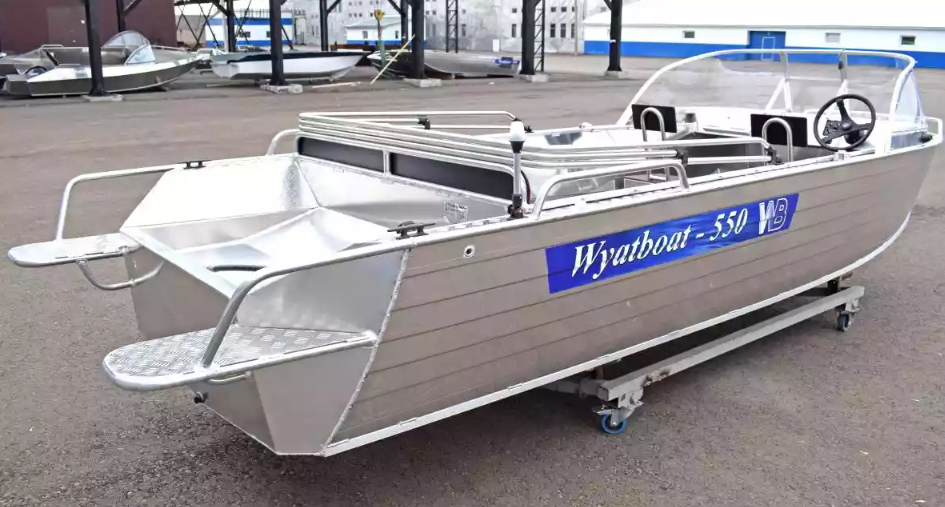 Алюминиевый катер Wyatboat-550 Pro в Перми