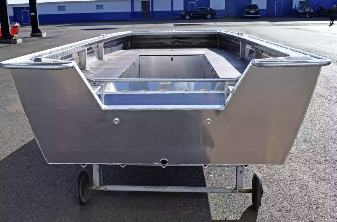 Алюминиевая лодка Wyatboat-490 Jonboat в Перми