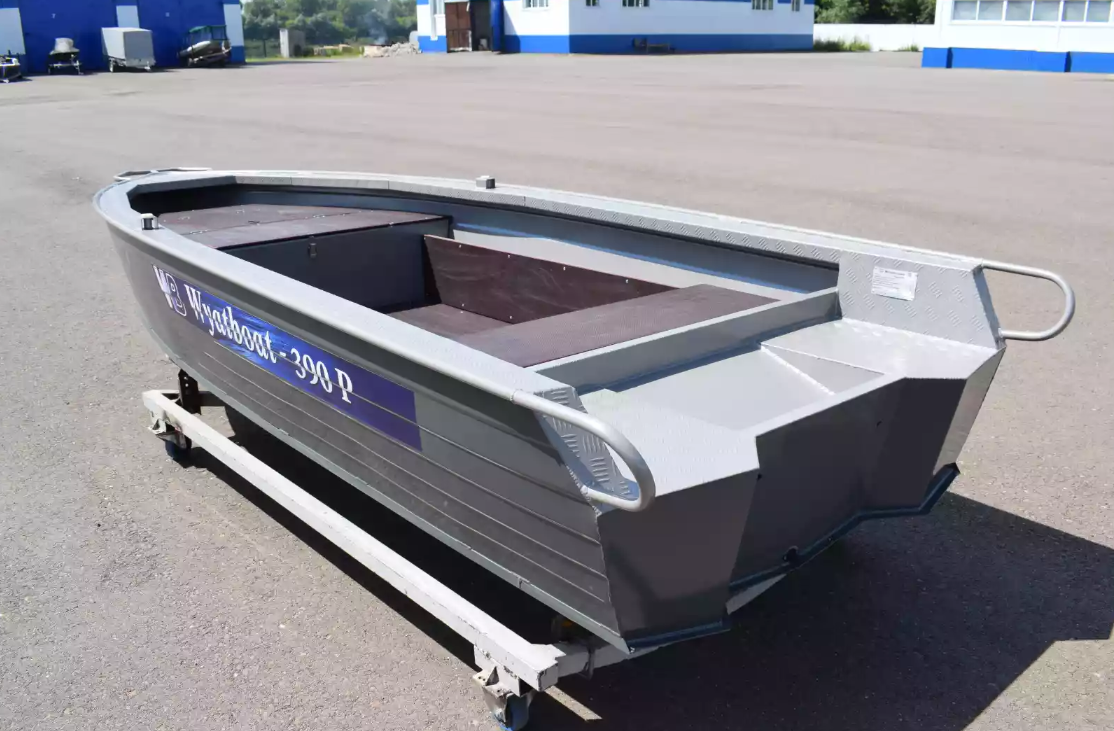 Алюминиевая лодка Wyatboat-390Р Fish в Перми