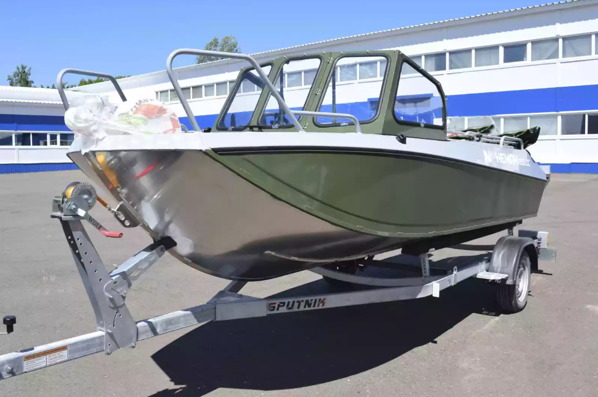 Алюминиевый катер Неман-500 DC Pro в Перми